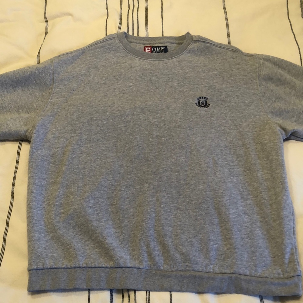 Men’s Large Grey Ralph Lauren Chaps Sweatshirt